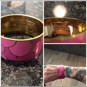 Kate Spade tickled pink bangle